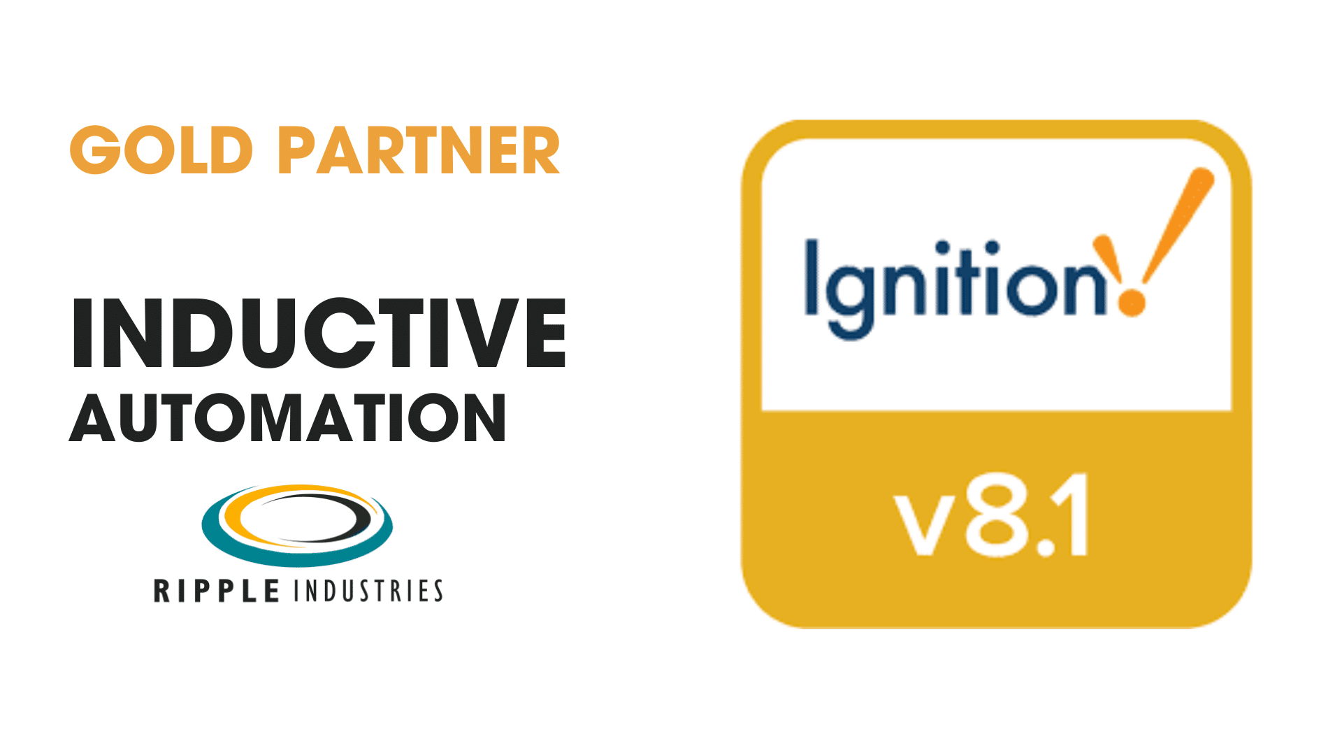 Inductive Automation Welcomes Ripple Industries as New Gold Partner